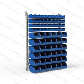 стеллаж настенный №175 (1370х950х63)