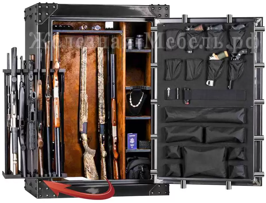 сейф оружейный rhino ironworks® aiw6042-so el supreme